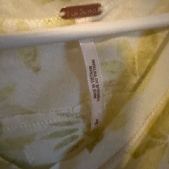 Free People Madison Print Sleeveless Tank Cotton Longline Tunic Dress - Picture 5 of 5